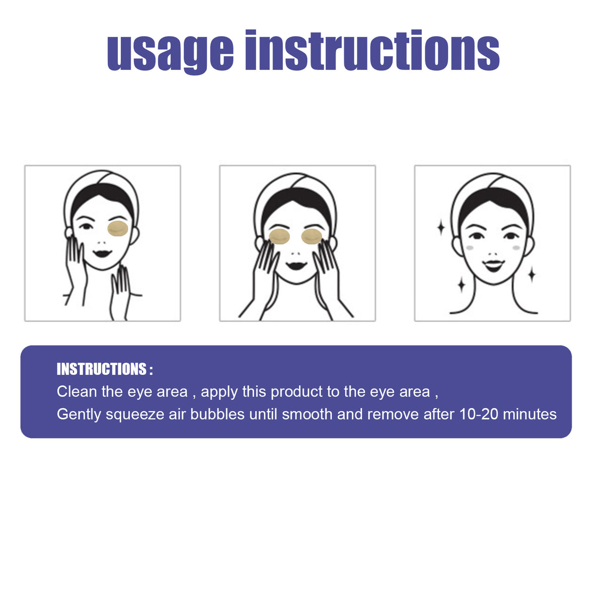 Blueberry Lutein Eye Care Patches