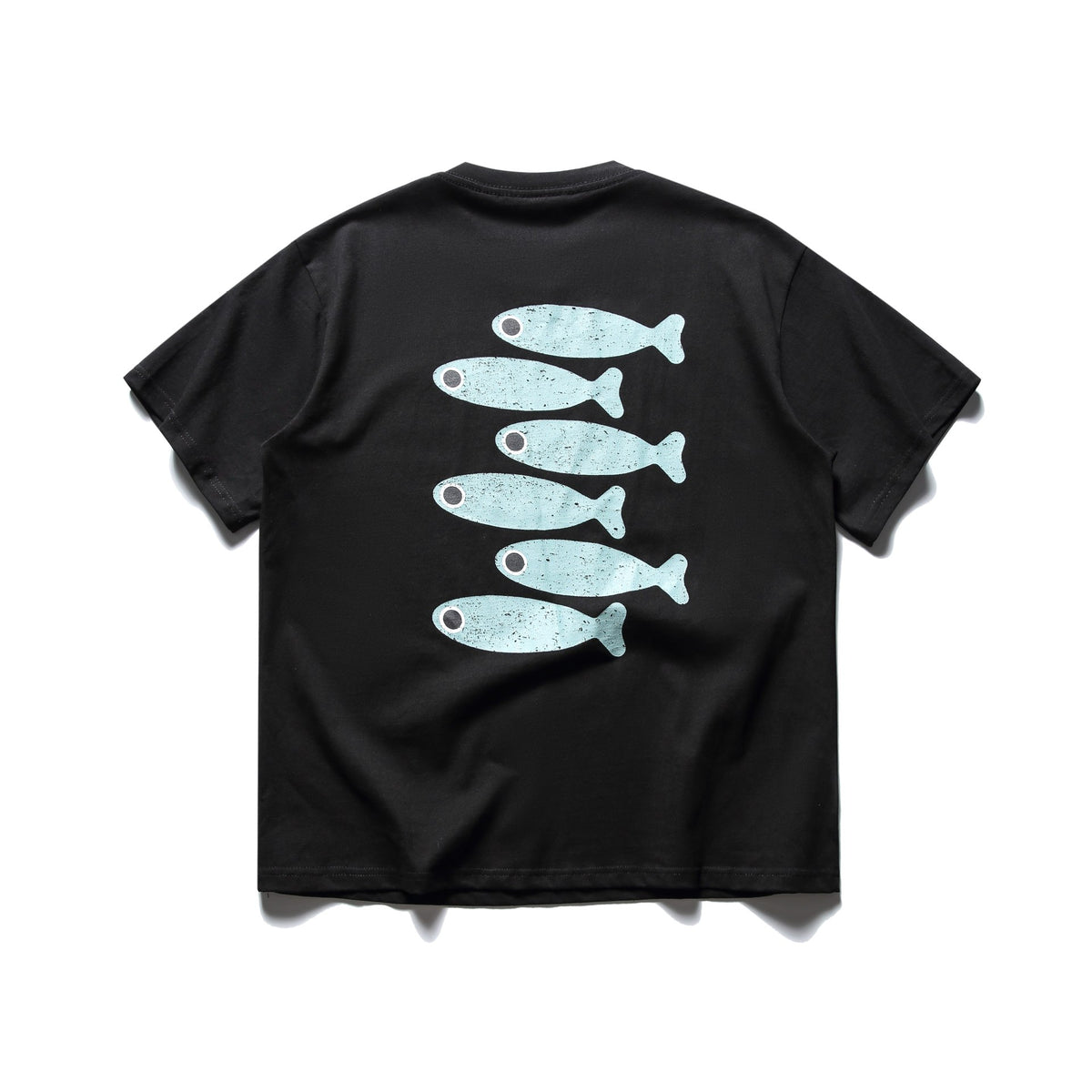Unisex Loose Round Neck Short Sleeve T-Shirt