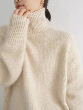 Women's Loose High Neck Winter Sweater