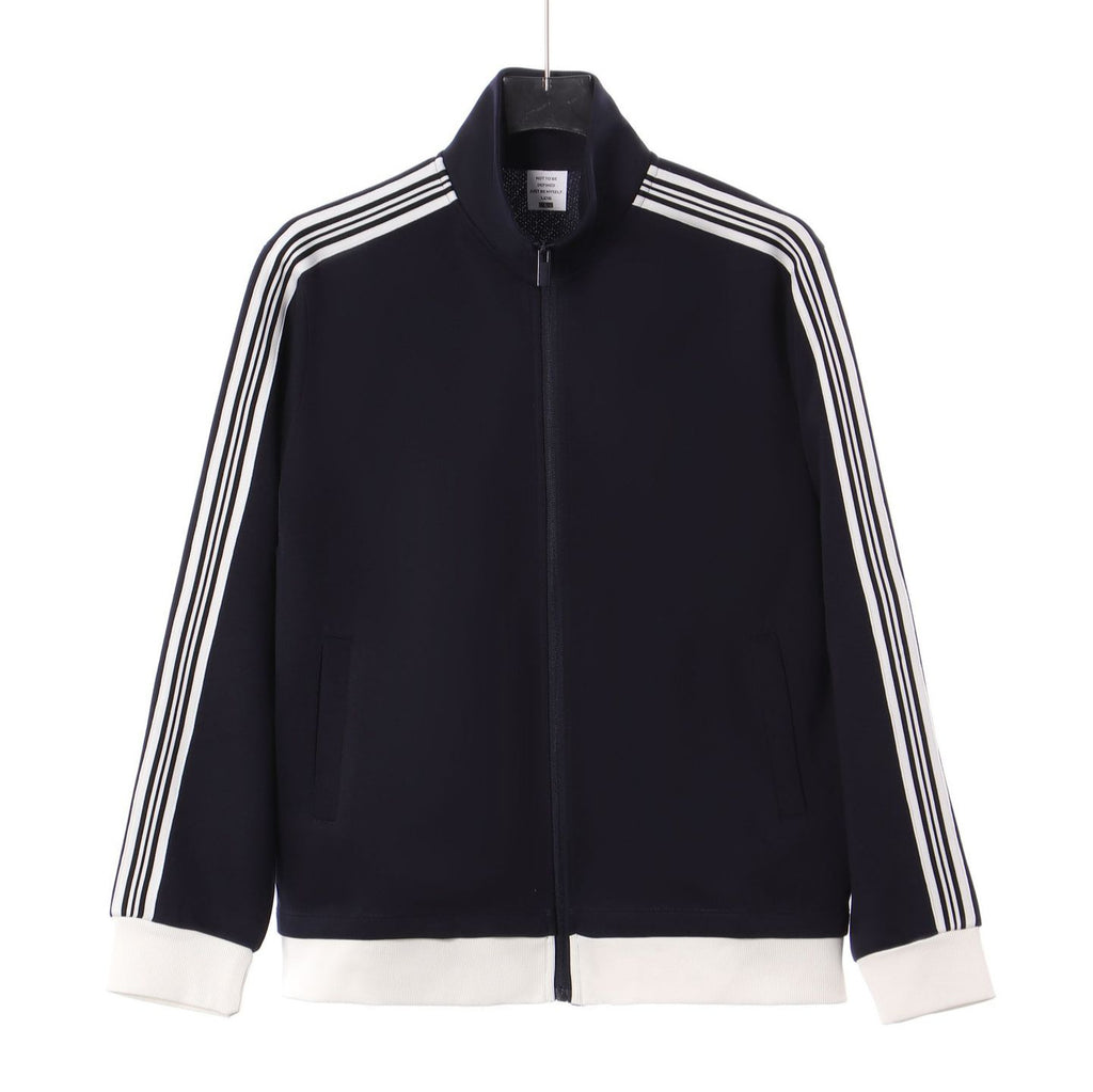 Men's Contrast Ribbon Zip Jacket