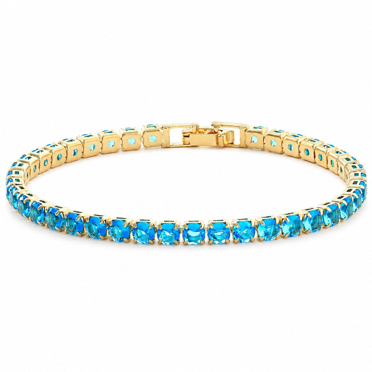 Unisex Zircon Tennis Chain Bracelet
