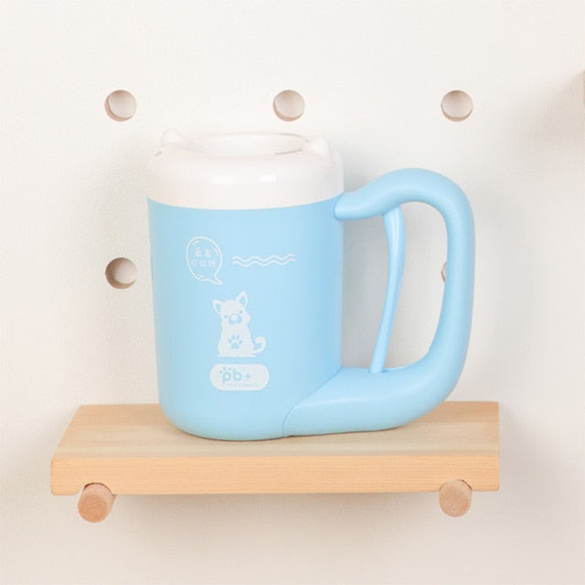 Silicone Brush Dog & Cat Paw Cleaning Cup