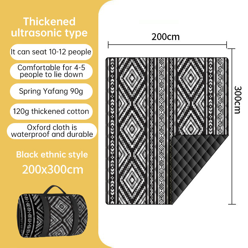 Foldable Picnic Blanket with Carry Bag