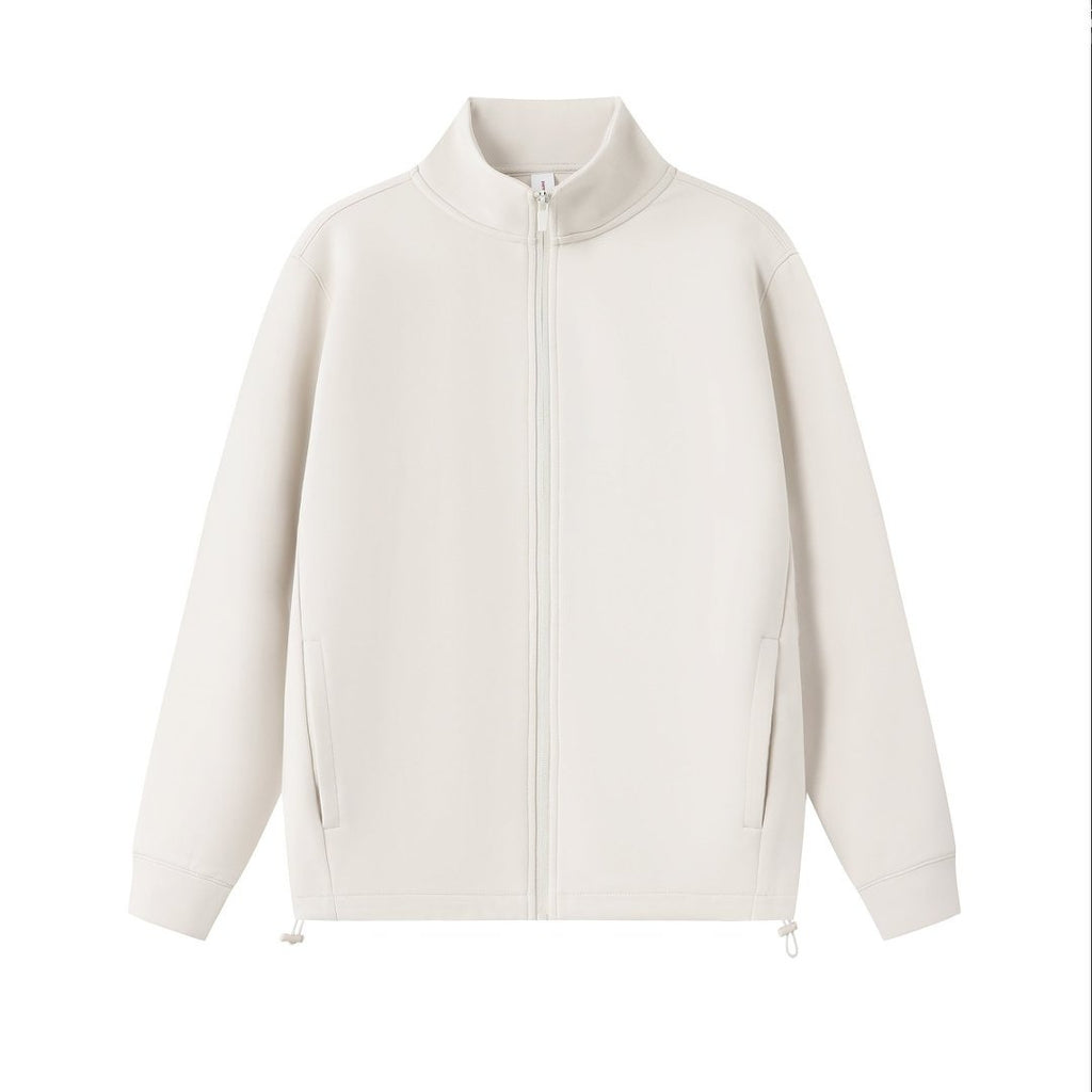 Stand Collar Zip Cardigan Jacket
