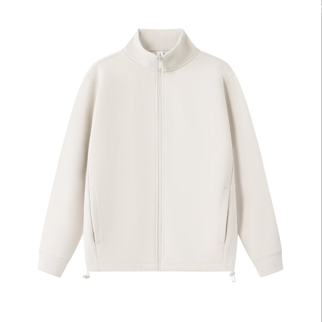 Stand Collar Zip Cardigan Jacket