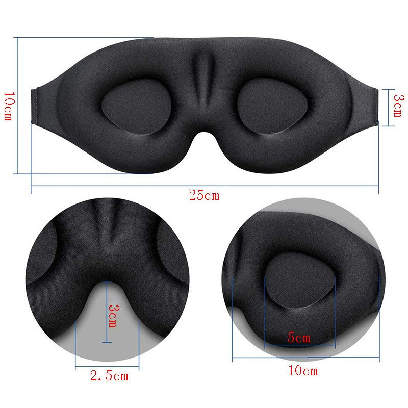 3D Memory Foam Blackout Sleep Mask