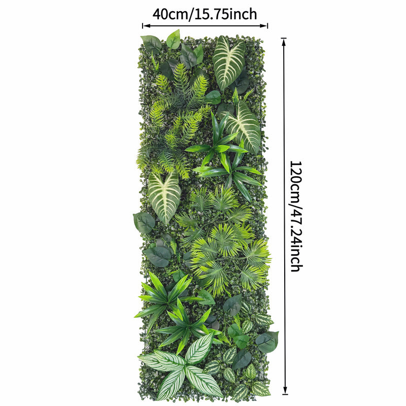 40 × 120cm Artificial Green Wall Panel