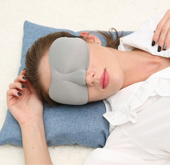 3D Light-Blocking Travel Sleep Mask