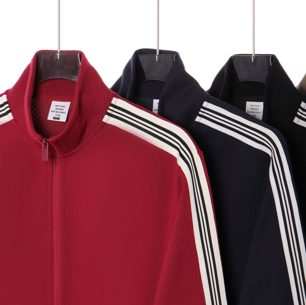 Men's Contrast Ribbon Zip Jacket