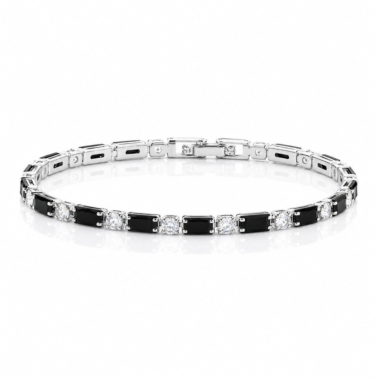 Unisex Zircon Tennis Chain Bracelet