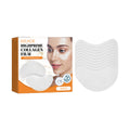 White collagen face mask box and white mask