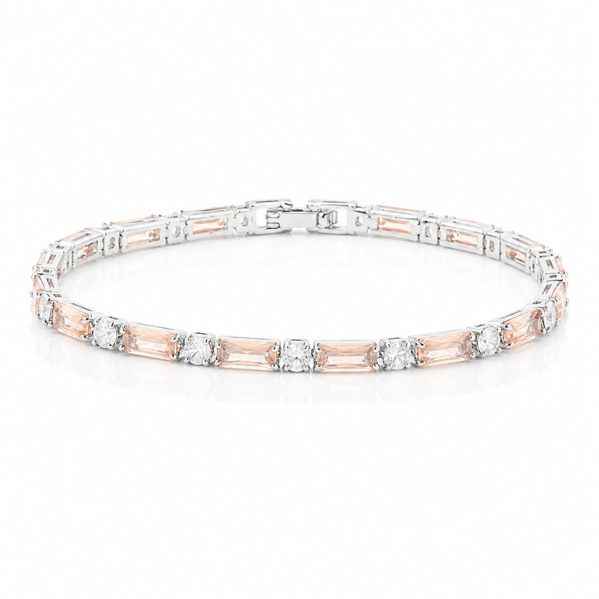 Unisex Zircon Tennis Chain Bracelet