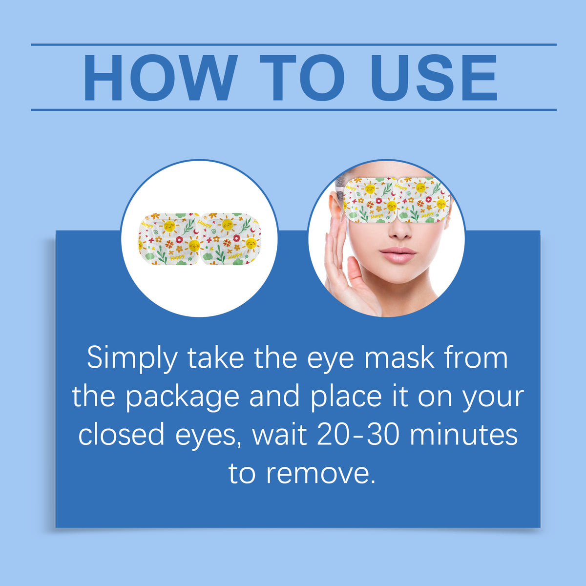 Steam Warming Eye Mask