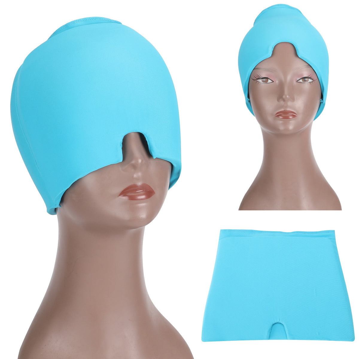 Gel Cooling Eye Mask & Cap