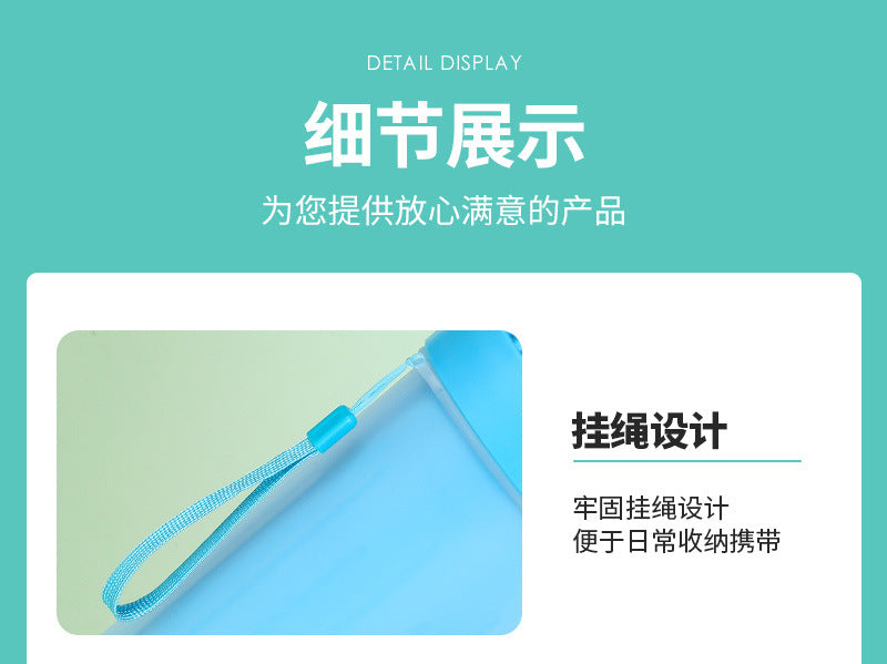 Portable Pet Paw Cleaning Cup with Silicone Brush