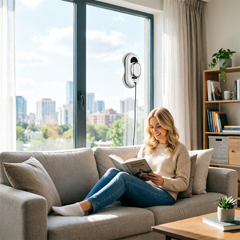 5600Pa Window Cleaning Robot with Remote