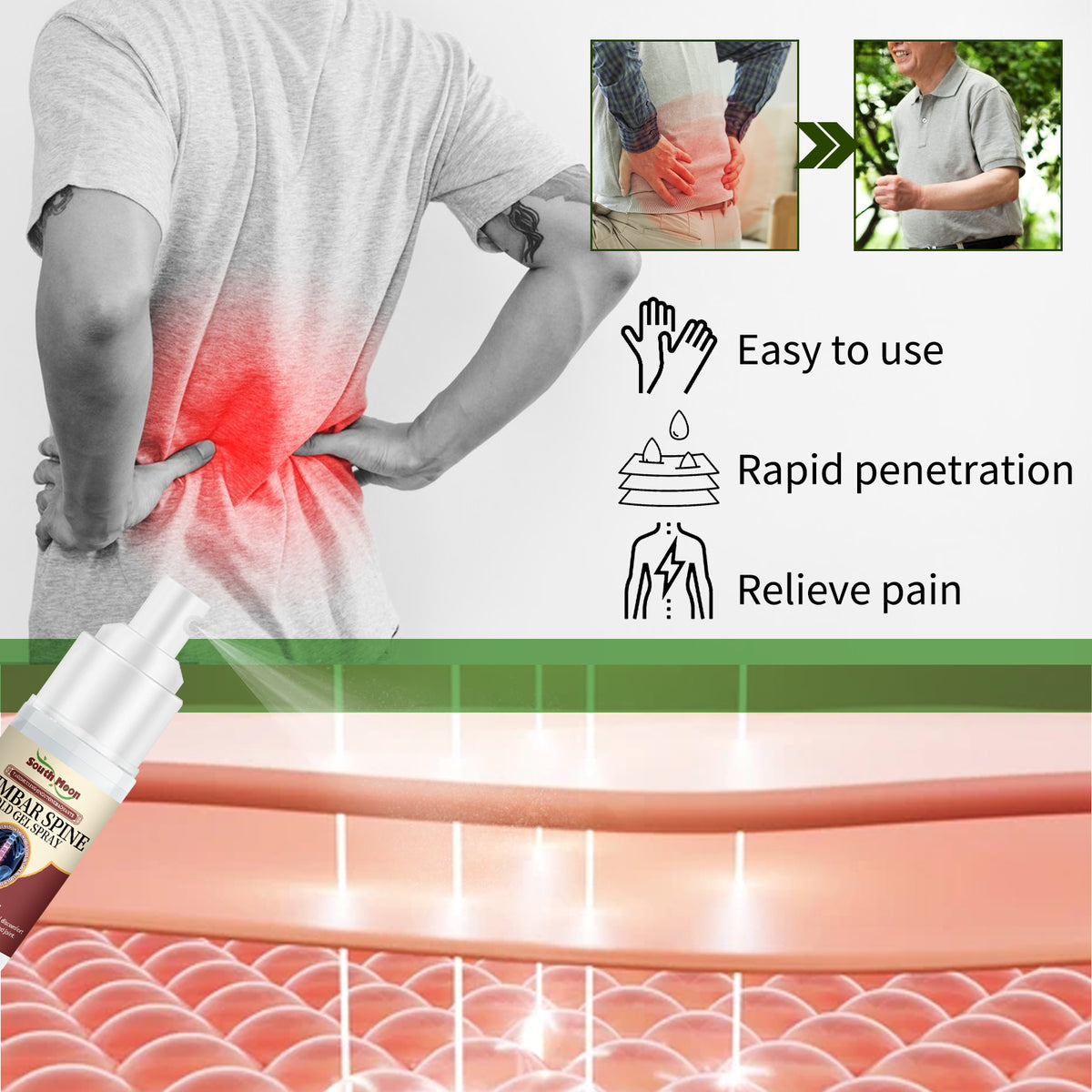 Cold Gel Body Spray
