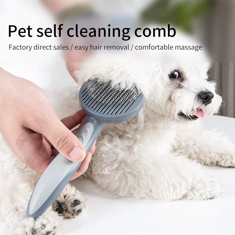 Self-Cleaning Dog & Cat Grooming Brush
