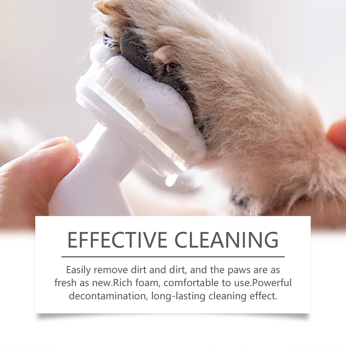 Cat & Dog Paw Foam Cleaner