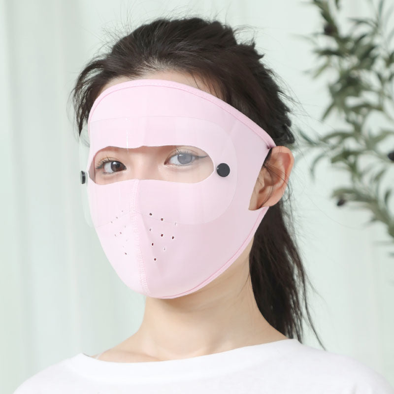 Washable Cycling Face Mask with Eye Cover