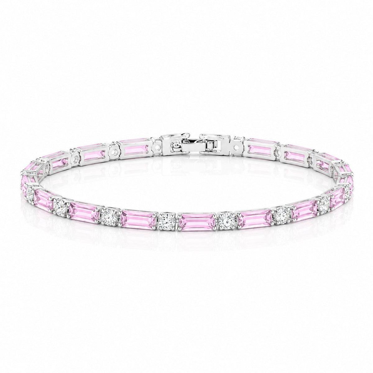 Unisex Zircon Tennis Chain Bracelet