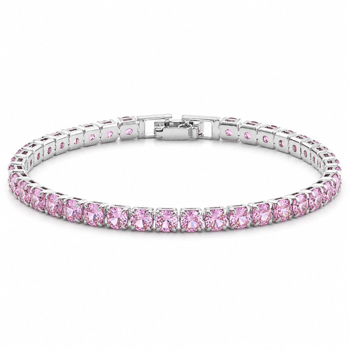 Unisex Zircon Tennis Chain Bracelet