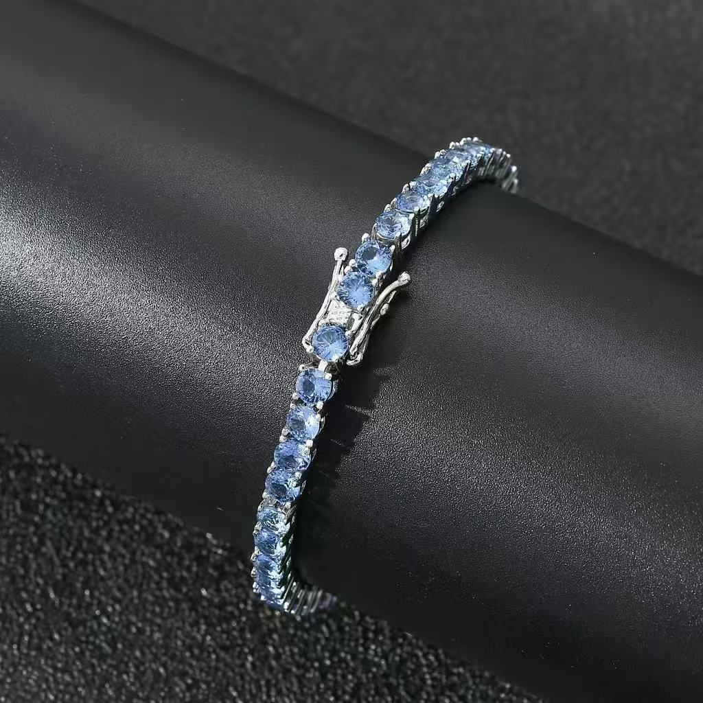 Single & Double Row CZ Tennis Bracelet