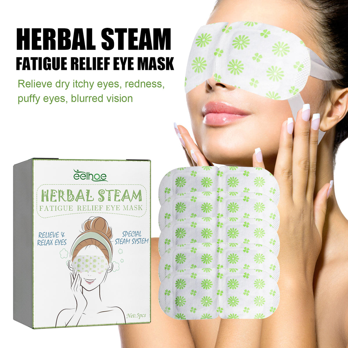 EELHOE Herbal Steam Eye Mask