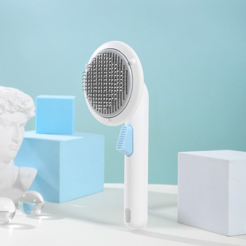 Pumpkin Self-Cleaning Dog & Cat Slicker Brush