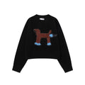 Dachshund Pattern Sweater