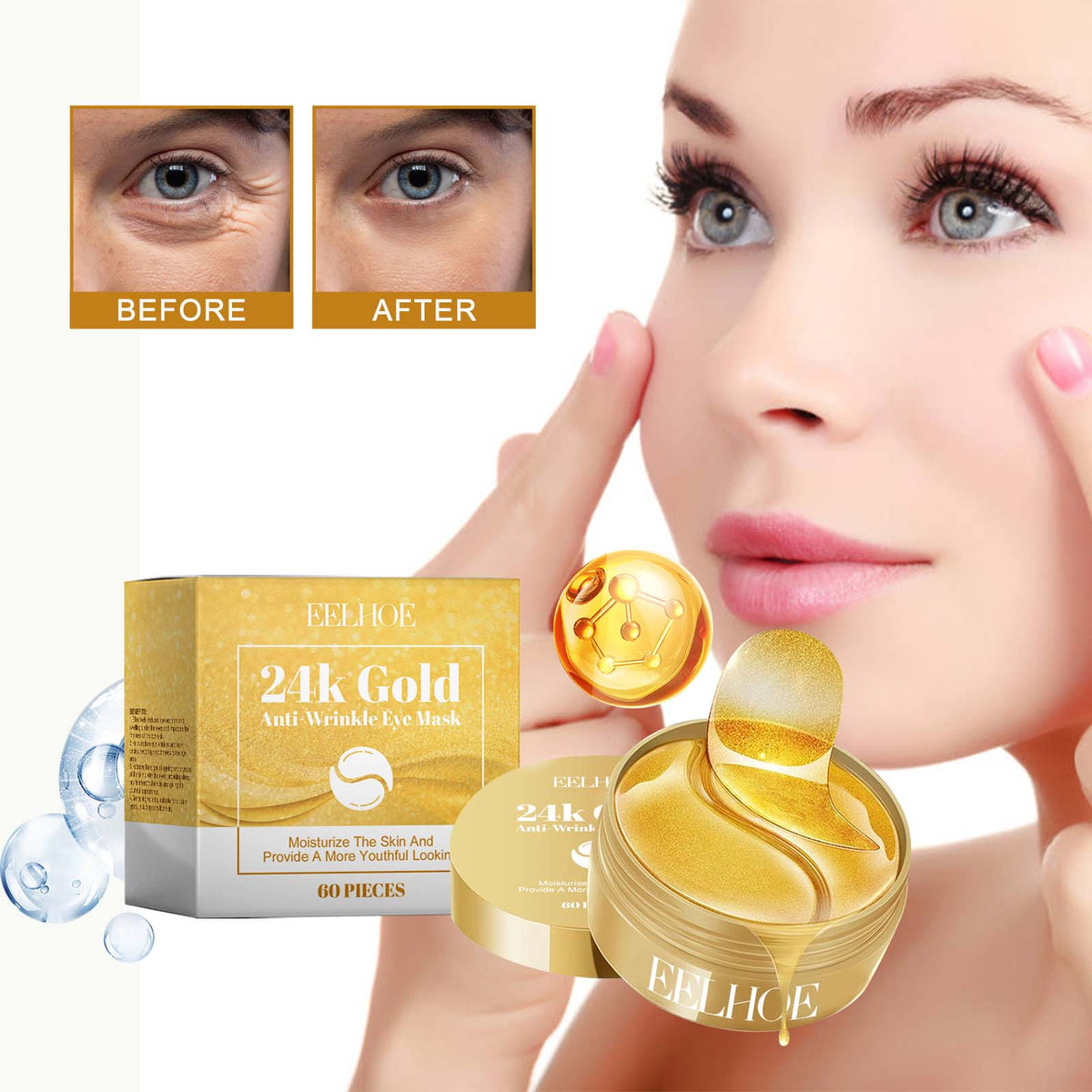 24K Gold Under-Eye Mask
