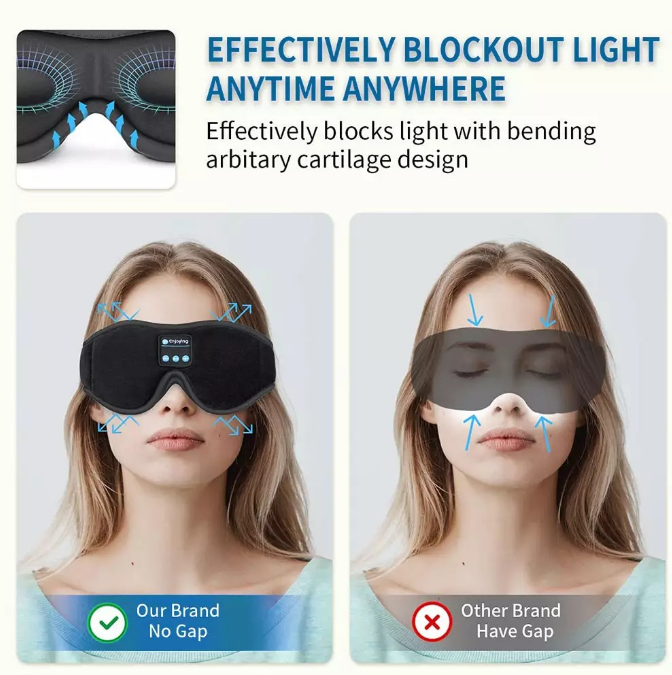 3D Bluetooth Music Sleep Mask