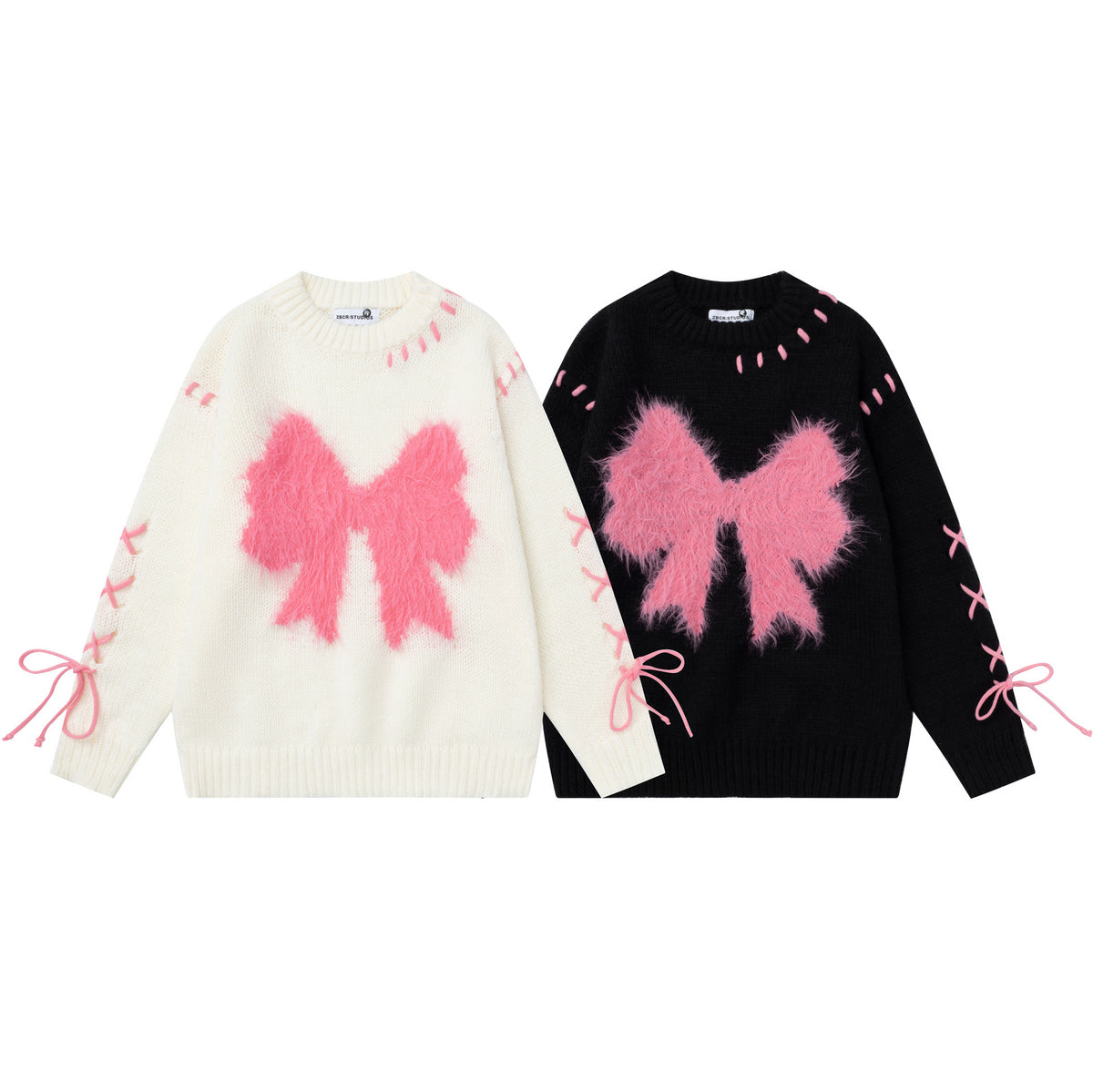 Bow Tie Rope Detail Sweater