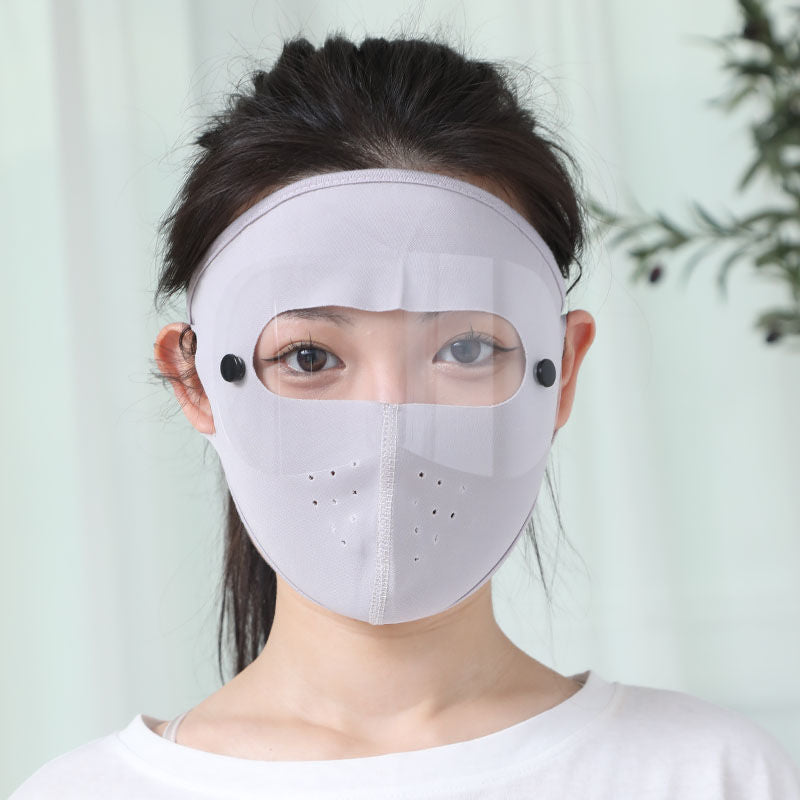 Washable Cycling Face Mask with Eye Cover