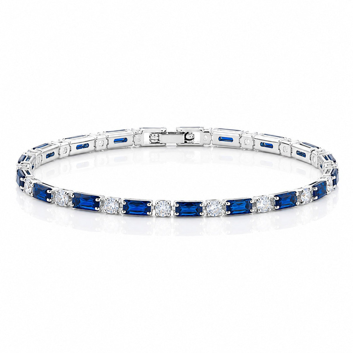 Unisex Zircon Tennis Chain Bracelet