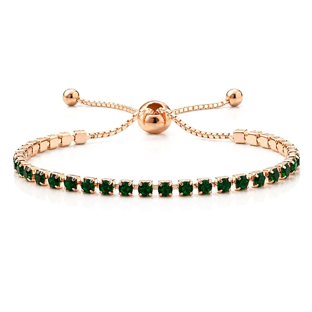 Unisex Zircon Tennis Chain Bracelet