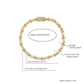 Zirconia Star Necklace & Tennis Chain Jewelry