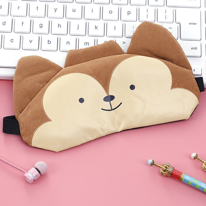 Padded Cartoon Sleep Eye Mask