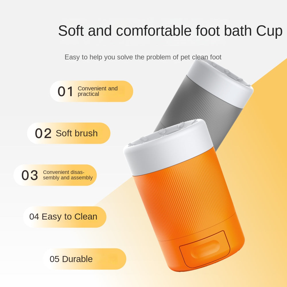 Paw Cleaning Cup for Small & Medium Dogs and Cats