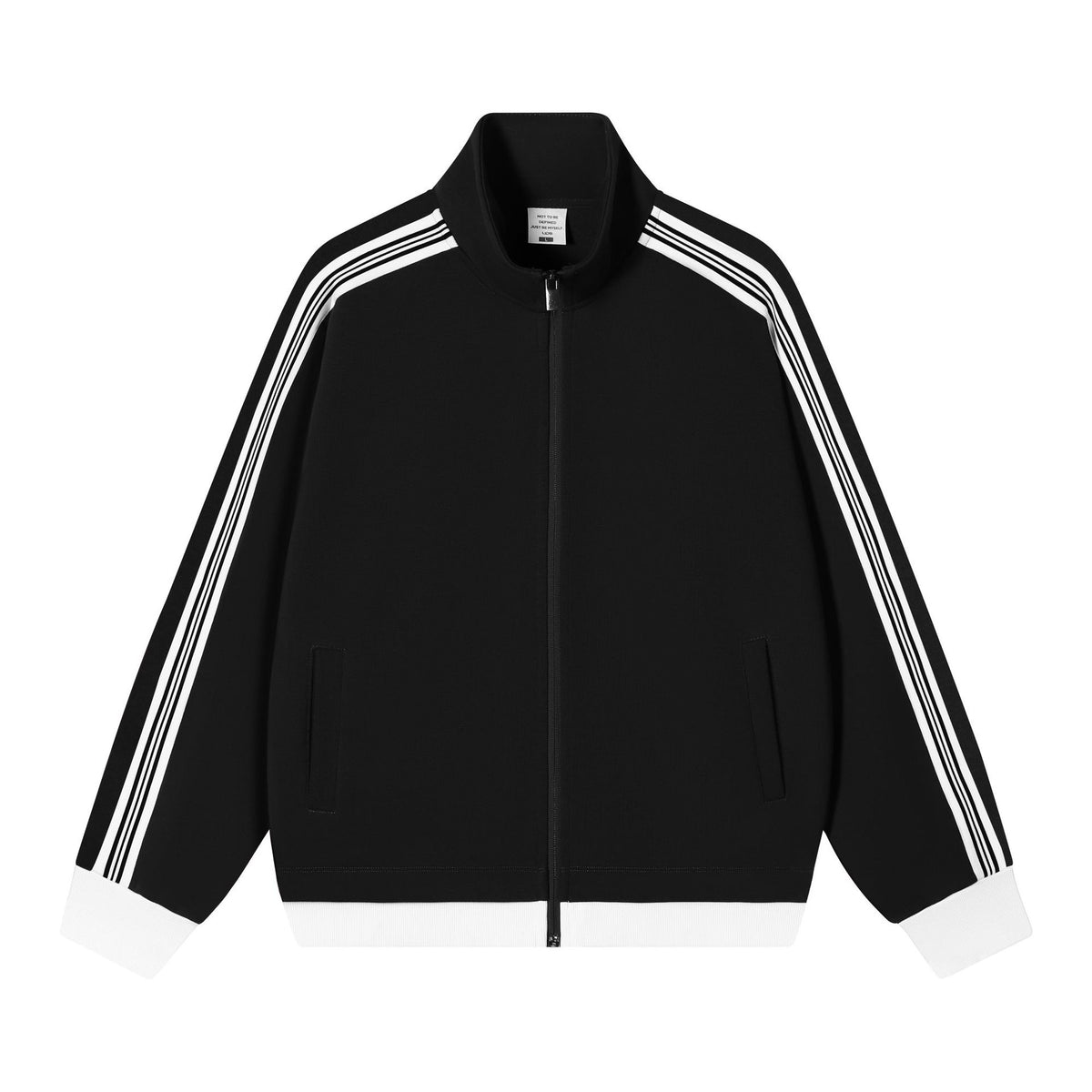 Men's Contrast Ribbon Zip Jacket