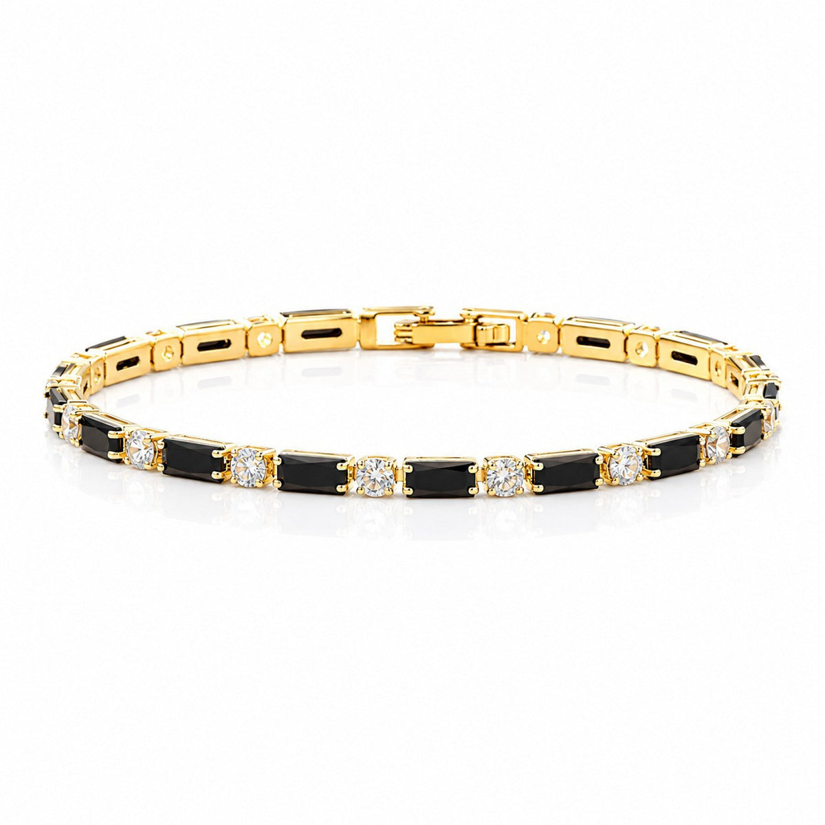 Unisex Zircon Tennis Chain Bracelet