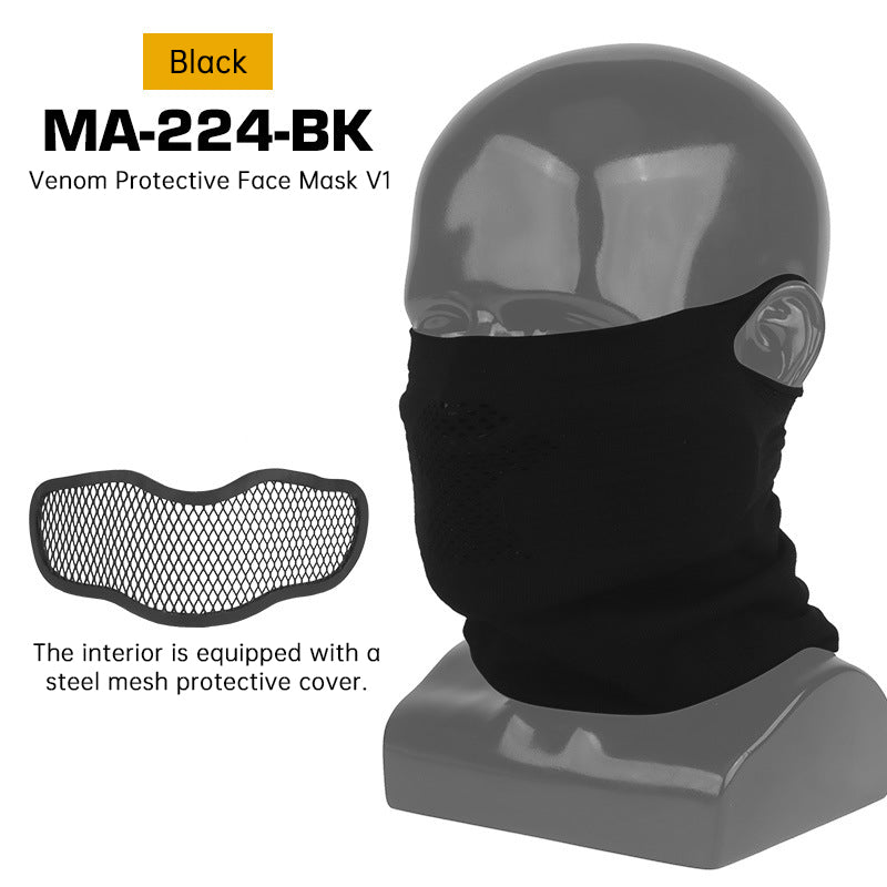 Airsoft Mesh Mask with Neck Gaiter