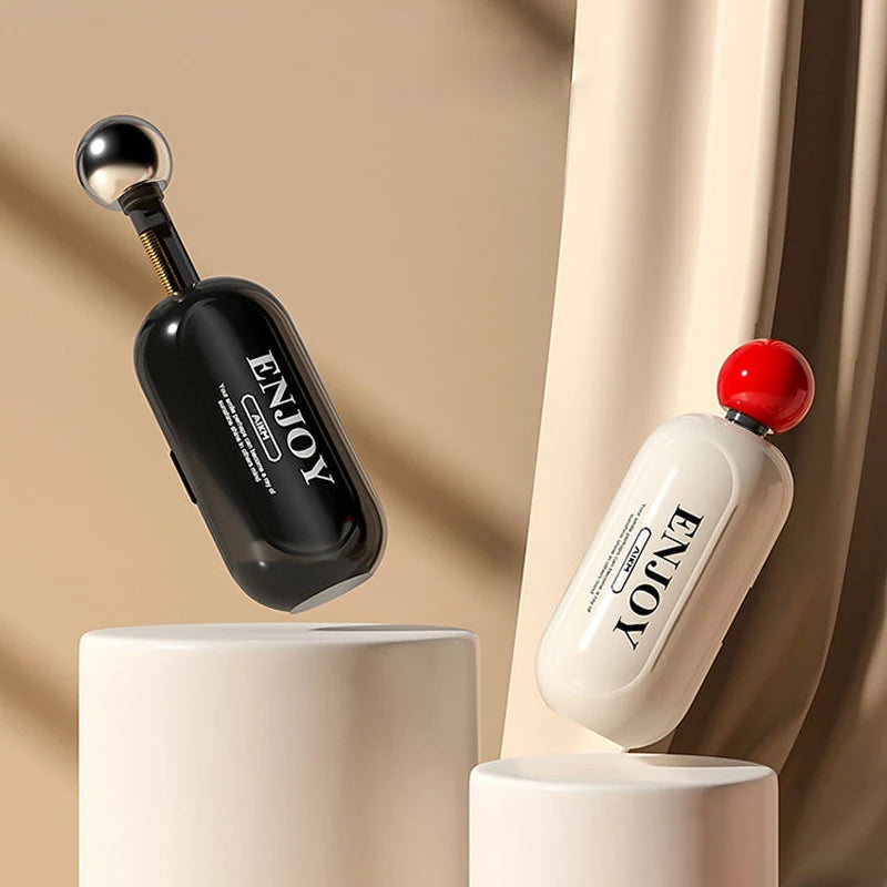 Black and cream pet hair remover rollers