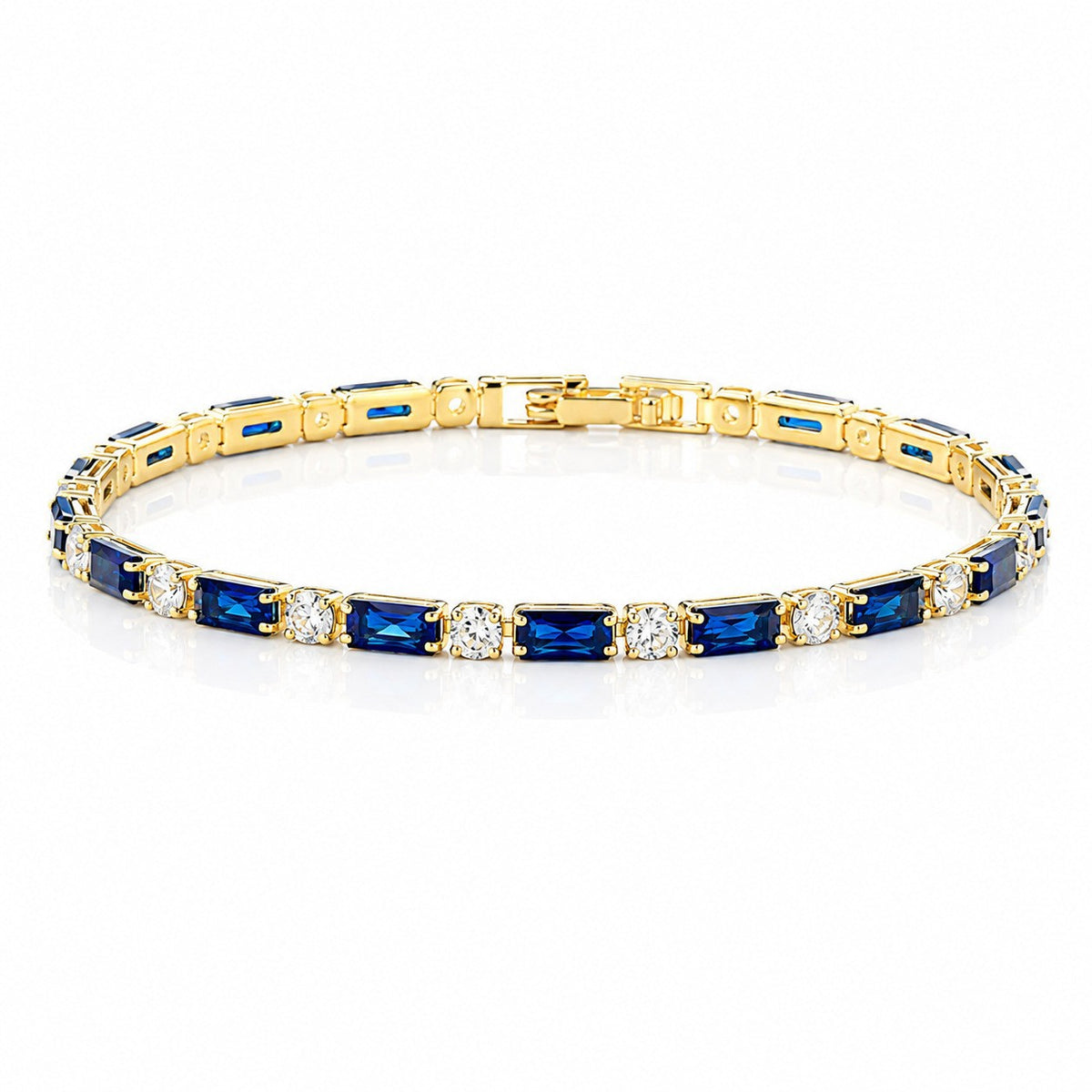 Unisex Zircon Tennis Chain Bracelet