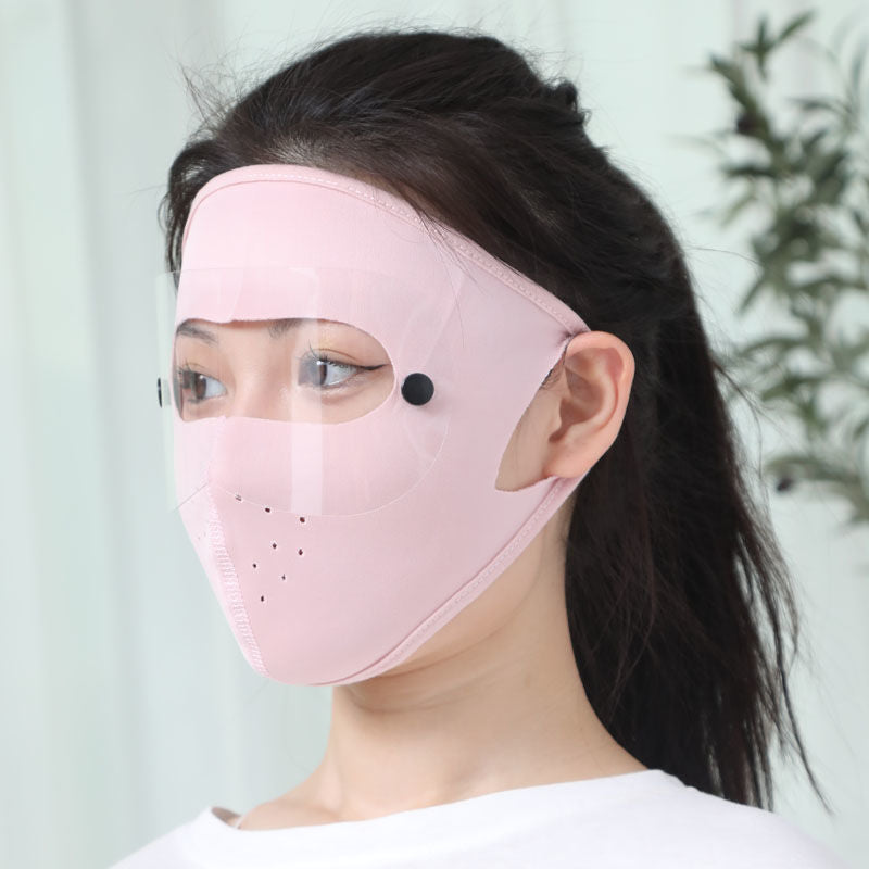Washable Cycling Face Mask with Eye Cover