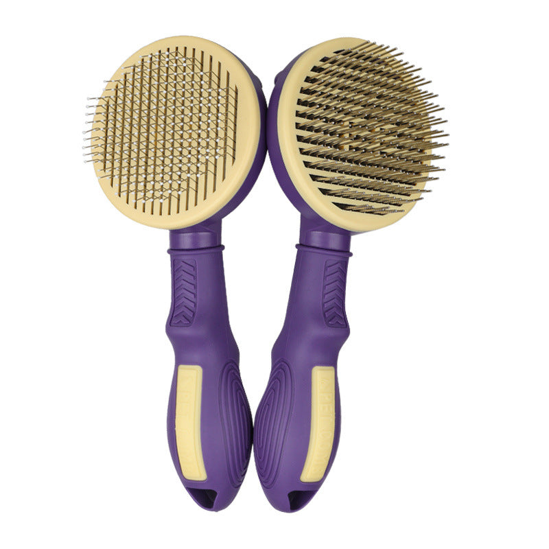 Self-Cleaning Cat Grooming Comb
