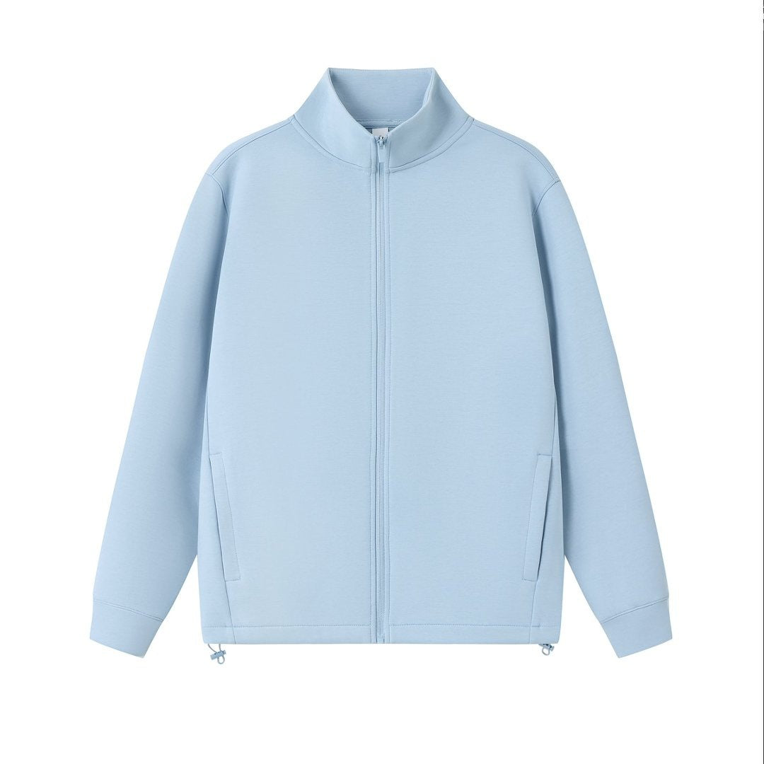 Stand Collar Zip Cardigan Jacket