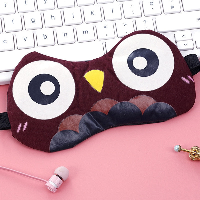 Padded Cartoon Sleep Eye Mask