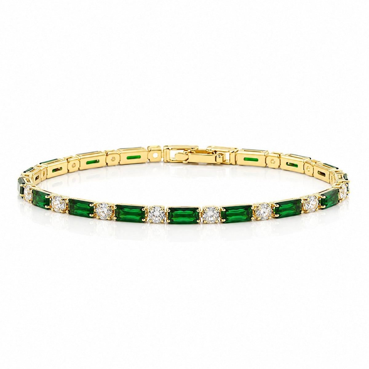 Unisex Zircon Tennis Chain Bracelet