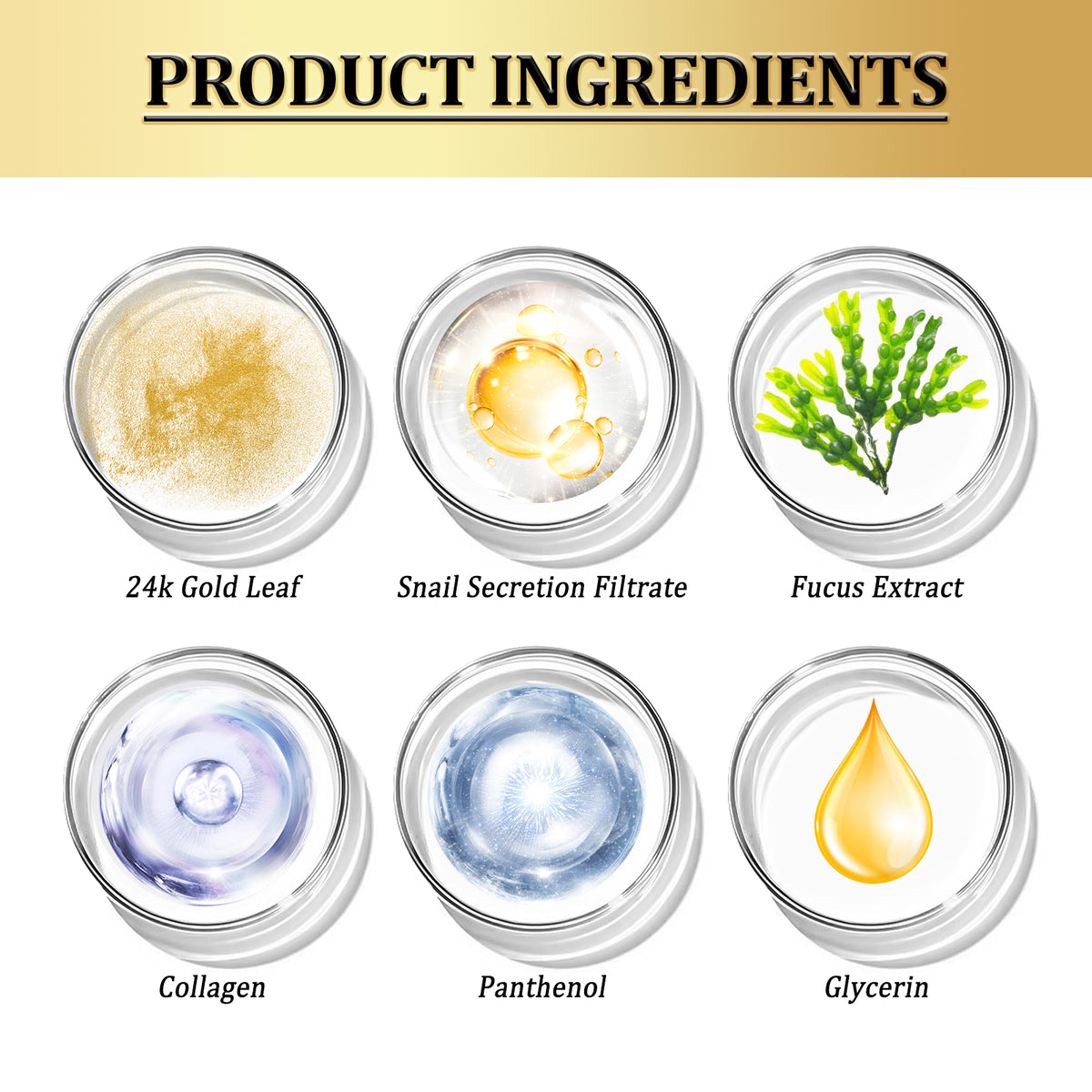 Gold Snail Collagen Under-Eye Mask